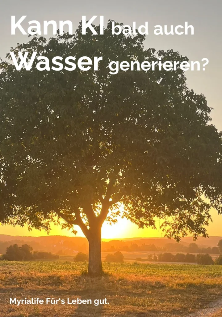 Glühender Sonnenball und Sonnenuntergang hinter einem Baum und verdorrte Landschaft im Vordergrund – Willkommen im Pyrozän.